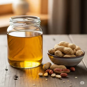 semi refined peanut oil